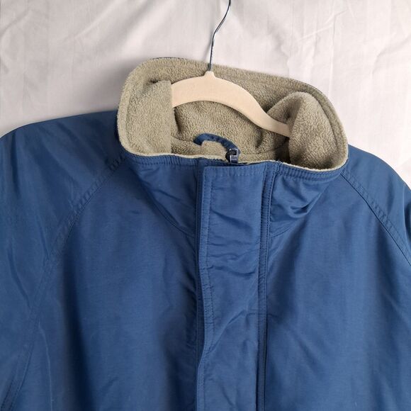 Cabela’s Gore-Tex Mens Size L Black Parka Jacket Waterproof Fleece Lined Size L - Picture 4 of 16